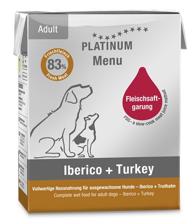 Platinum MENU Iberico+Turkey 375 g