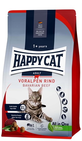 HappyCat Adult nötkött, 1,3 kg