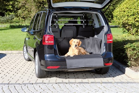 Bilskydd för bagageutrymme, kofångarskydd 1.64 x 1.25 m, svart