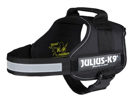 Julius-K9® Powersele, 0, M: 58-76 cm, svart