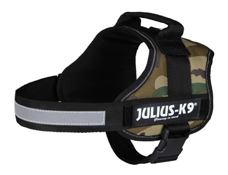 Julius-K9® Powersele, 0/M: 58-76 cm, camouflage