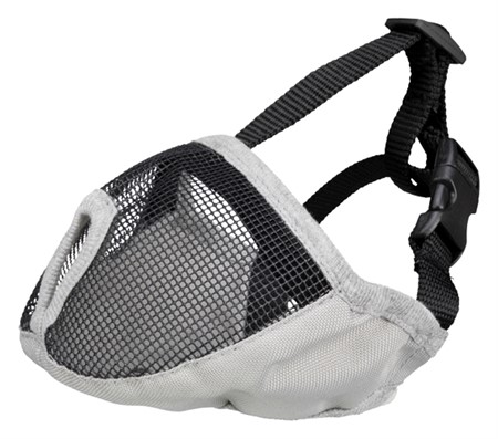 Munkorg för kortnosiga, polyester, S: 23 cm, grå