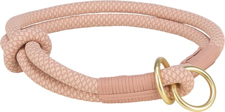(BV)Soft rep halvstryp, XS: 25 cm/ø 6 mm, rosa/ljusrosa
