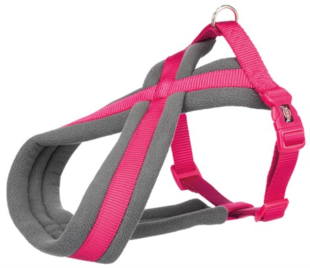 Premium touring sele, S-M: 40-70 cm/20 mm, fuchsia