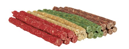 Tuggpinne mald mix, 12 cm/ø 9-10 mm, 50-pack