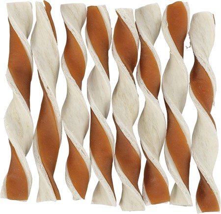 Tuggspiral med kyckling, bulk, 12 cm, 12 g