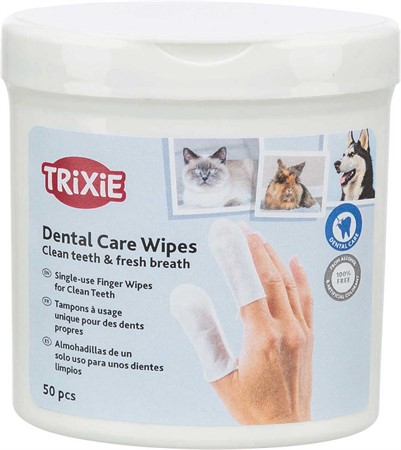 Fingerpads mint, för tandvård, 50 st