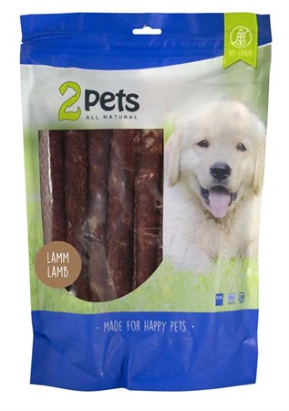 2pets Tuggrulle m lamm 28cm 12-pack XL, 1000g