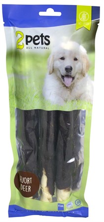 2pets Tuggrulle m hjort 28cm 3-pack, 250g