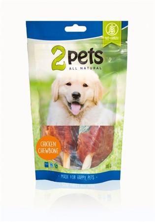 2pets Dogsnack Chicken Chewbone 100 g