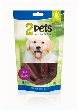 2pets Dogsalami Duck 100 g