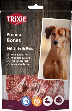 PREMIO Rice Duck Bones, 80 g