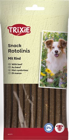 Soft Snack Rotolinis, nötkött, 12 cm, 12 st/120 g