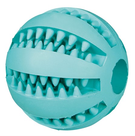 Denta Fun, baseball m mintsmak, naturgummi, ø 6 cm
