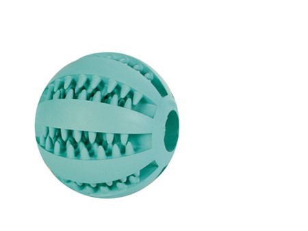Denta Fun, baseball m mintsmak, naturgummi, ø 7 cm