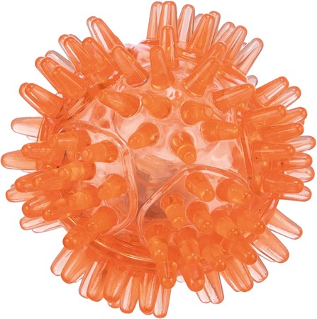 Flashboll igelkott TPR, 5cm, flytande, orange