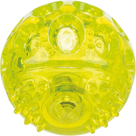 Flashboll, TPR, 7,5 cm, flytande, lime