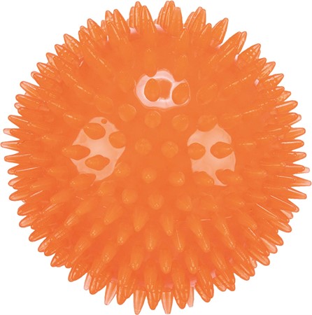 Igelkottsboll TPRgummi 8cm flytande, orange