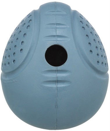 Snack-Ägg, naturgummi, 10 cm, orange