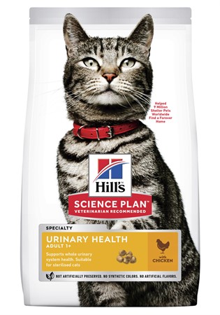 Hills Feline Adult Urinary Health Chicken 7kg
