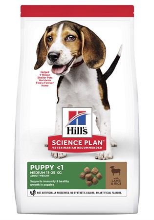 Hills Puppy MED Lamb&Rice 2.5kg