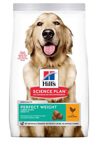 Hills Canine Adult Perf.Weight LB Chicken 12kg