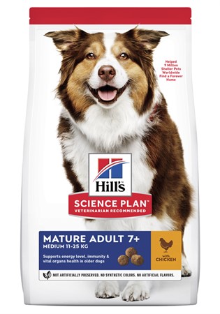 Hills Canine Mature MED Chicken 14kg