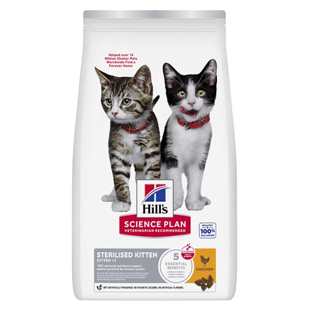 Hills Feline Sterilised Kitten Chicken 3kg