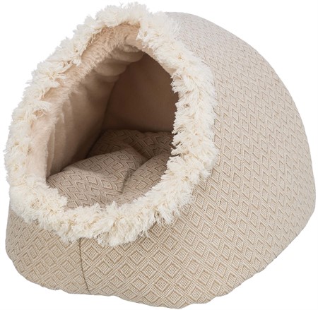 Boho igloo, 35 × 26 × 41 cm, beige