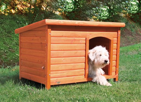 (BV)Hundkoja Platt Tak 85x58x60 cm