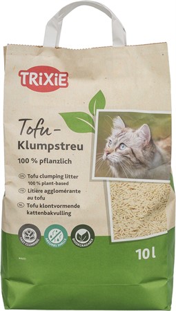 Tofu kattströ, klumpbildande, 10 L / 4.5 kg