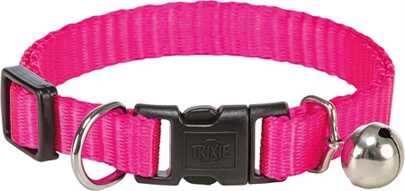 Katthalsband, bjällra. Nylon. Bl. frg