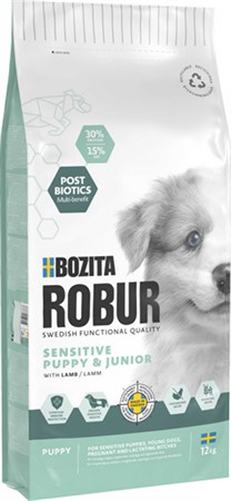 Bozita Robur Sens. GF Puppy, Lamb 12kg