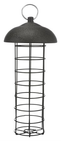 Vildfågelmatare talgboll, ø 10 × 21 cm, svart