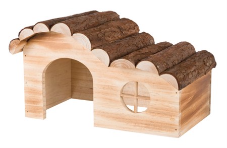 NL Hanna hus, flamberad, 29 × 18 × 18 cm"