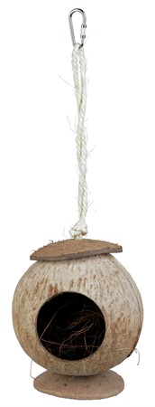 Kokosnöthus till hamster, ø 13 × 31 cm