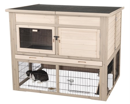 Utebur Natura 2-vån XL, isolerad, 120 × h98 × 94 cm, grå