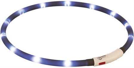 JP, Flash light ring USB, silikon, XS-XL: 70 cm/ø 10 mm, grafit