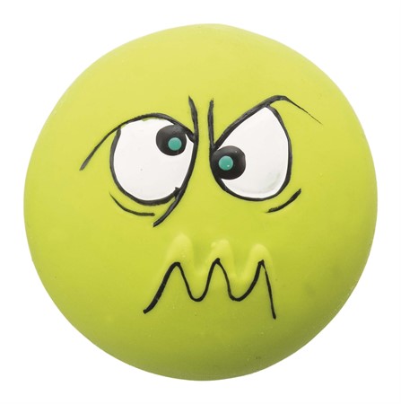 JP, Smiley, latex/polyester fleese, ø 5 cm