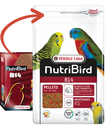 VL NutriBird B14 Undulatpellets Original 3 kg