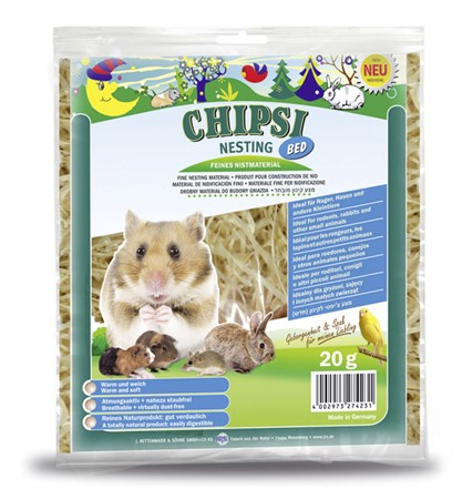 Chipsi Nesting Bed 20 g, expo
