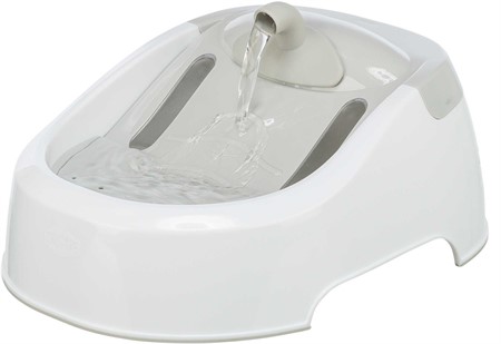 Vattenfontän Duo Stream, vit/blå, 1 L