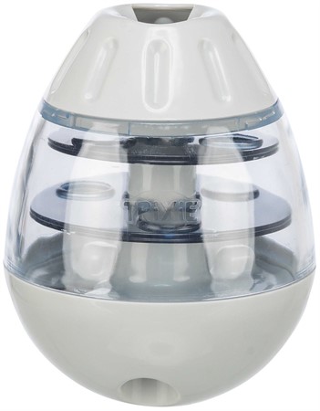 Roly poly Snack-Ägg, plast,13 cm, grå