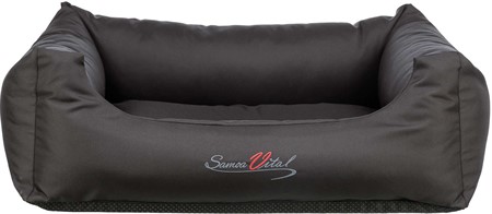 Samoa vital bädd,100 × 80 cm, svart