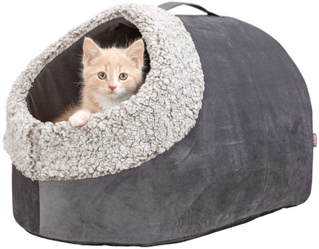 Calida Igloo värmereflekterande, 50 x 30 x 35 cm, grå/vit-svart