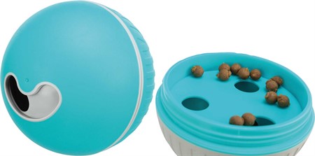 Snacksboll, plast, ø 14 cm, blå