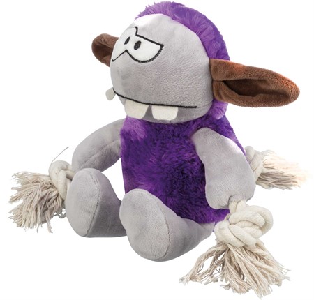 Monster, plysch, 32 cm, lila