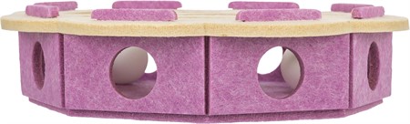 Whole’n’Roll blomma, filt, Ø 30 × 7,5 cm, bär