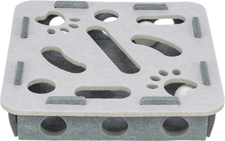 Whole’n’Roll låda, filt, 30 × 7,5 cm, grå