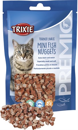 Premio Trainer Snack Mini Fish Nuggets, 50 g